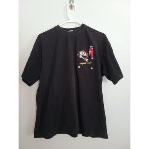 Vintage Warner Bros.  Tazmanian Devil “Repair Nut” Pocket T-shirt Size Large